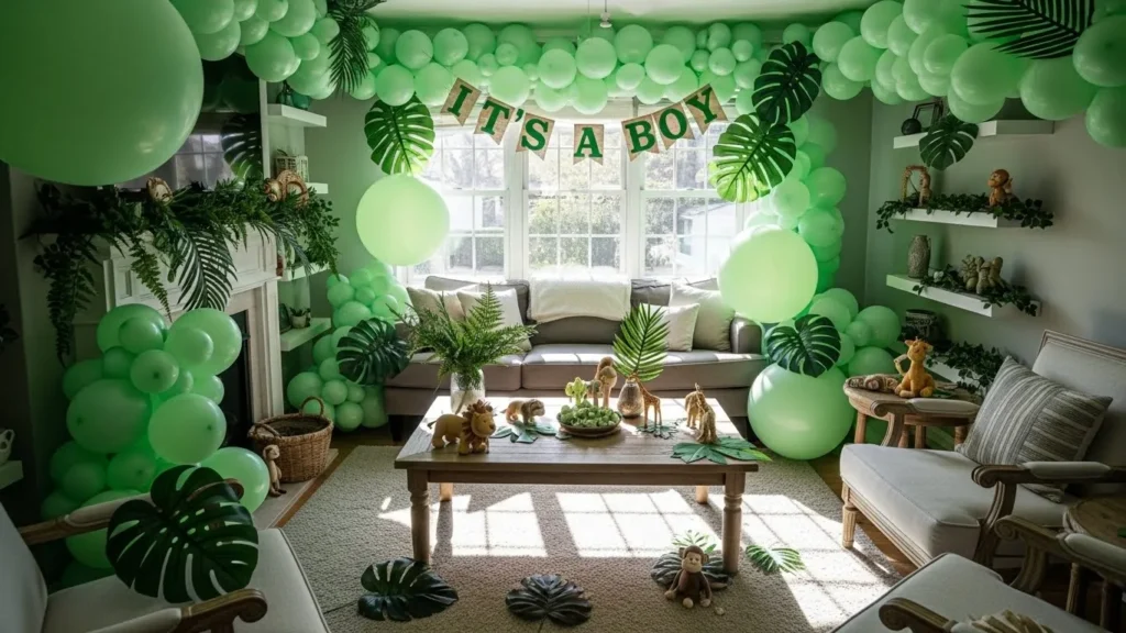 16 Charming Jungle Baby Shower Ideas for a Boy That Feel Lively