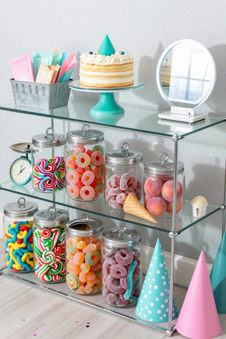 Candy Jar Dessert Table